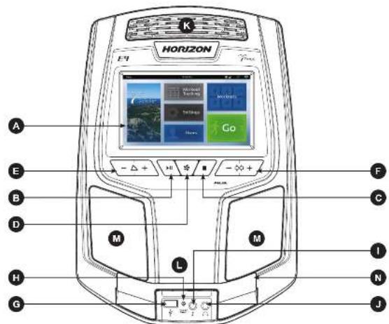 Horizon Fitness Elite E9 - PARA BORRAR LA SELECCIÓN ACTUAL - 3