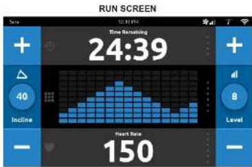 Horizon Fitness Elite E9 - E9 DISPLAY WINDOW - 2
