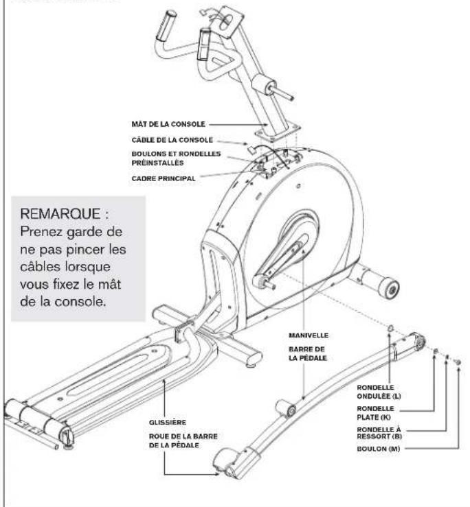Horizon Fitness EX-69 - ASSEMBLAGE ÉTAPE 3 - 1