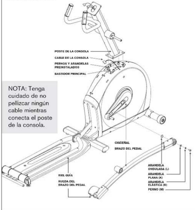 Horizon Fitness EX-69 - ENSAMBLAJE PASO 3 - 1