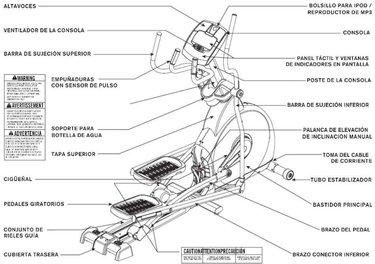 Horizon Fitness EX-69 - ADVERTENCIA - 3