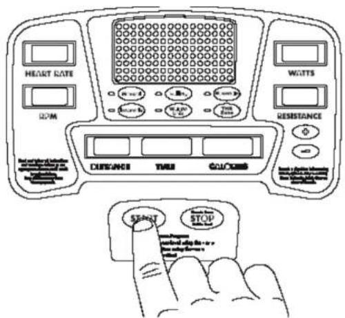 Horizon Fitness Elite 4.0E - RÉINITIALISATION - 1