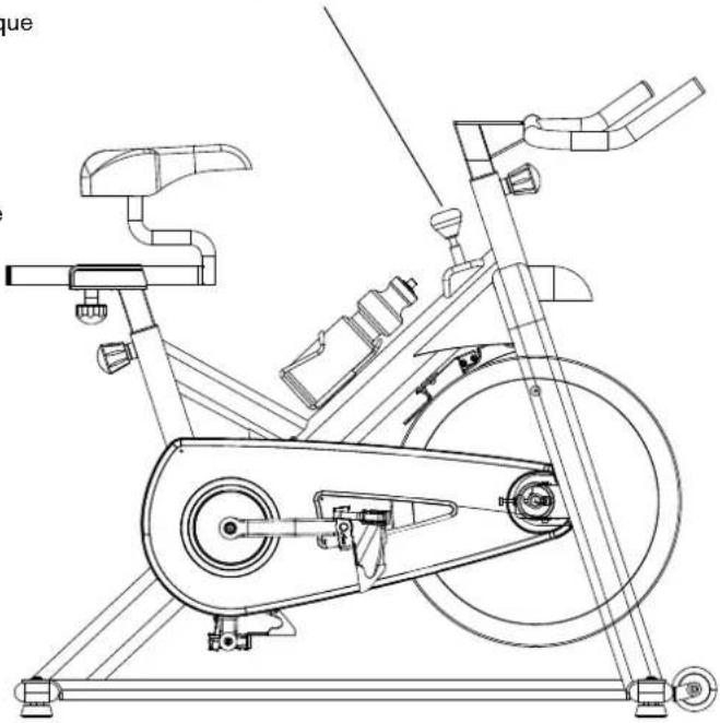 Horizon Fitness M4 - AVERTISSEMENT - 1