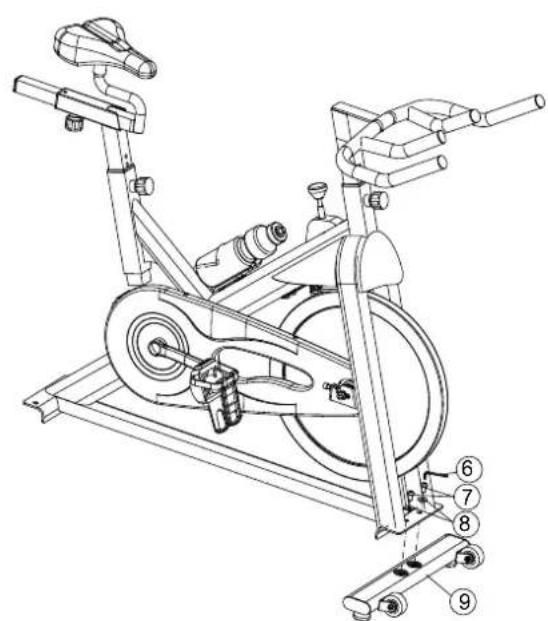 Horizon Fitness M4 - ASSEMBLAGE ÉTAPE 3 ET 4 - 2