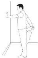 Horizon Fitness CT7.0 - ÉTIREMENT DES MOLLETS EN POSITION DEBOUT - 1