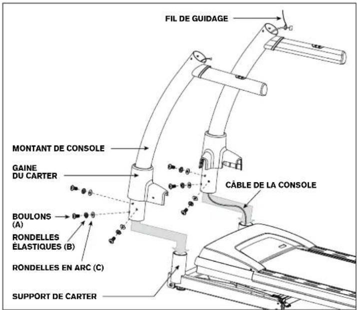 Horizon Fitness CT12.1 - CONTENU DU SAC dE VISSERIE 1 : - 4