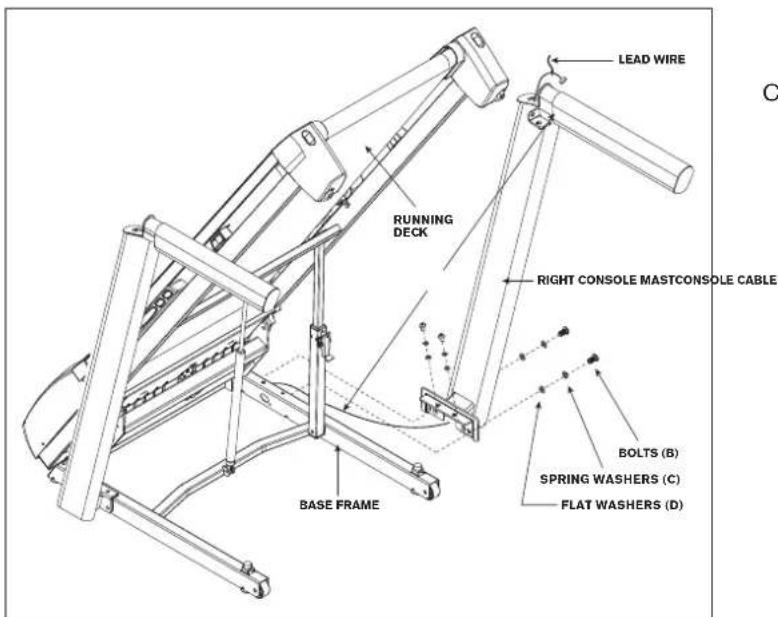 Horizon Fitness CT5.3 - ASSEMBLY STEP 3 - 4