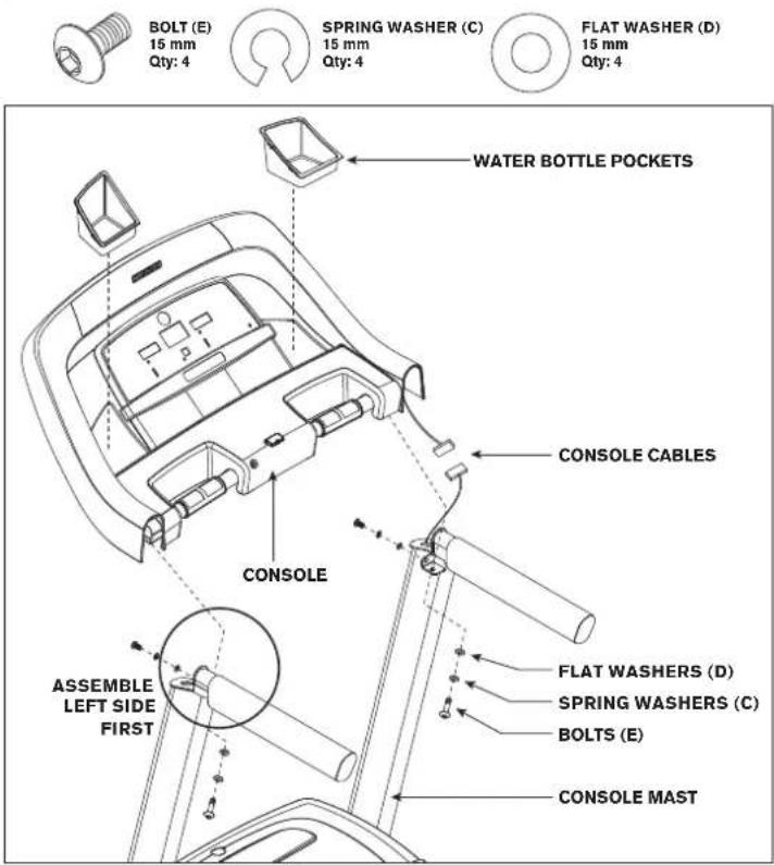 Horizon Fitness CT5.3 - ASSEMBLY STEP 4 - 1