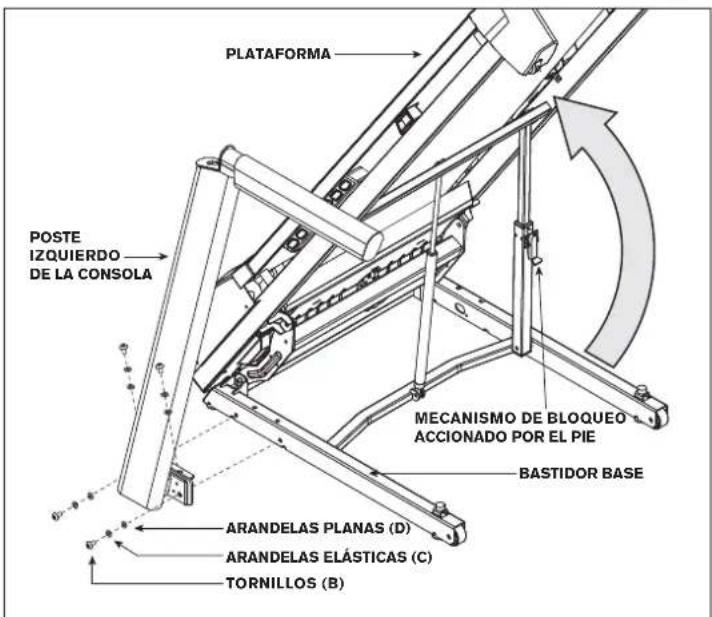 Horizon Fitness CT5.3 - PASO 2 DE ENSAMBLAJE - 4