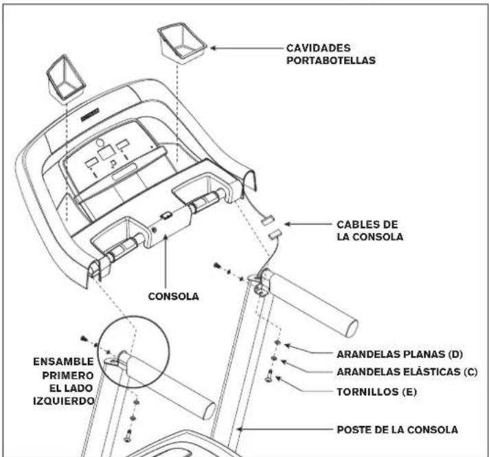 Horizon Fitness CT5.3 - HERRAMIENTAS PARA PASO 4: - 4