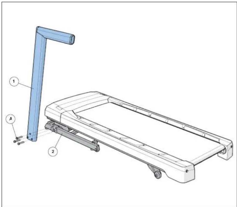 Horizon Fitness CT5.4 - ASSEMBLAGE ÉTAPE 1 - 2