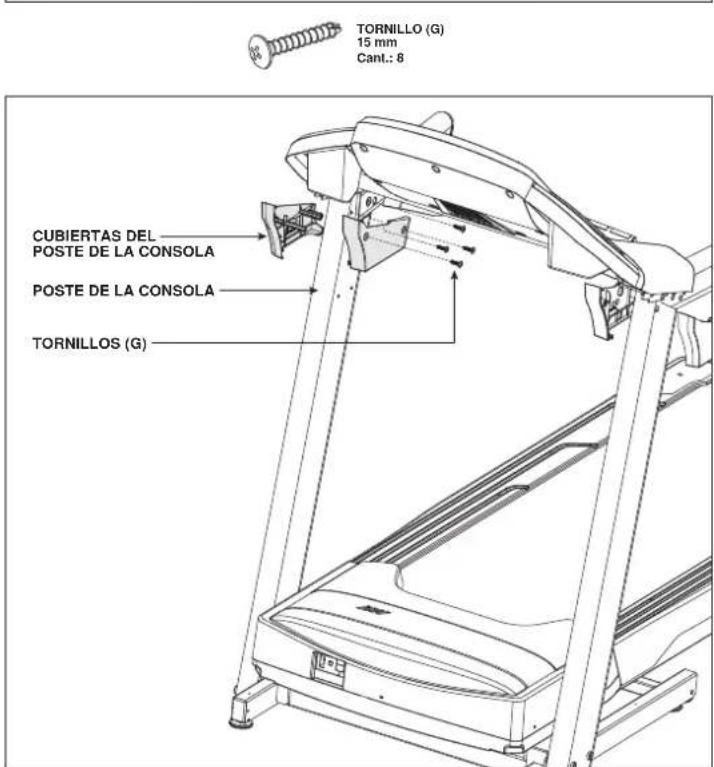 Horizon Fitness CT9.3 - TORNILLERIA PARA EL PASO 4: - 1