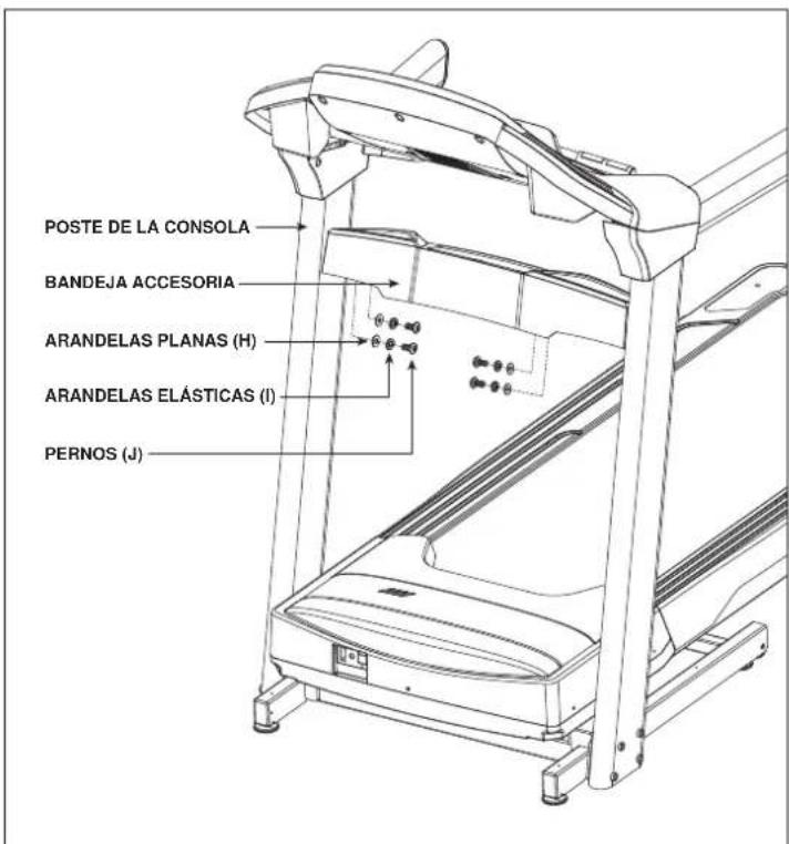 Horizon Fitness CT9.3 - TORNILLERIA PARA EL PASO 4: - 2