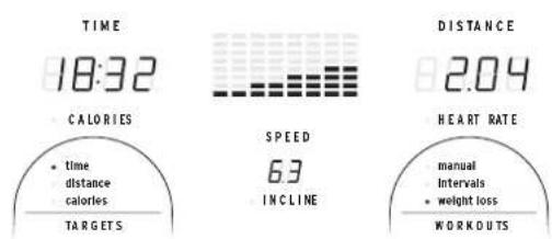 Horizon Fitness T102 - VEnTAniLLAS DE inDiCADorES - 1