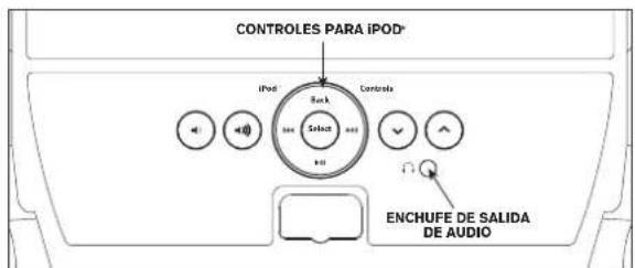 Horizon Fitness GS950T - PARA USAR LA BASE DE CONEXIÓN DE iPOD (EL iPOD NO ESTÁ INCLUIDO) - 6