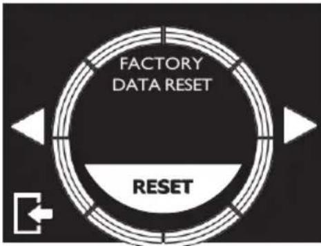 EUREKA Maxxi - RESTORING FACTORY SETTINGS - 1