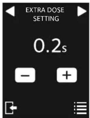 EUREKA Atom Excellence 75 - EINSTELLUNG EXTRADOSIS - 1