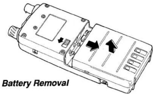 YAESU FT-11R - Battery Removal & Replacement - 1