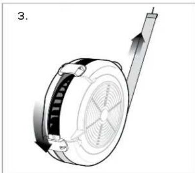 Concept2 SkiErg 1 - Ouverture du volant et nettoyage - 3