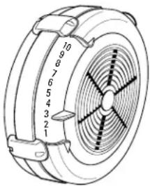 Concept2 SkiErg 1 - Levier de résistance - 1