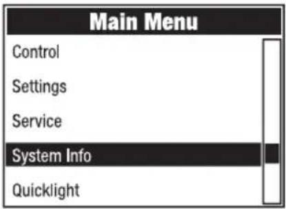 Cameo OTOS W3 - INFORMACIÓN DEL SISTEMA (System Info) - 1
