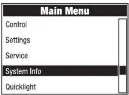 Cameo OTOS W3 - SYSTEMINFORMATIONEN (System Info) - 1