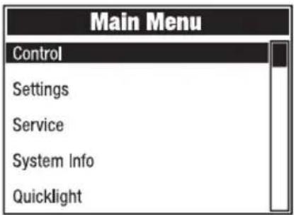 Cameo OTOS W3 - SETTING THE DMX START ADDRESS (DMX Address) - 1