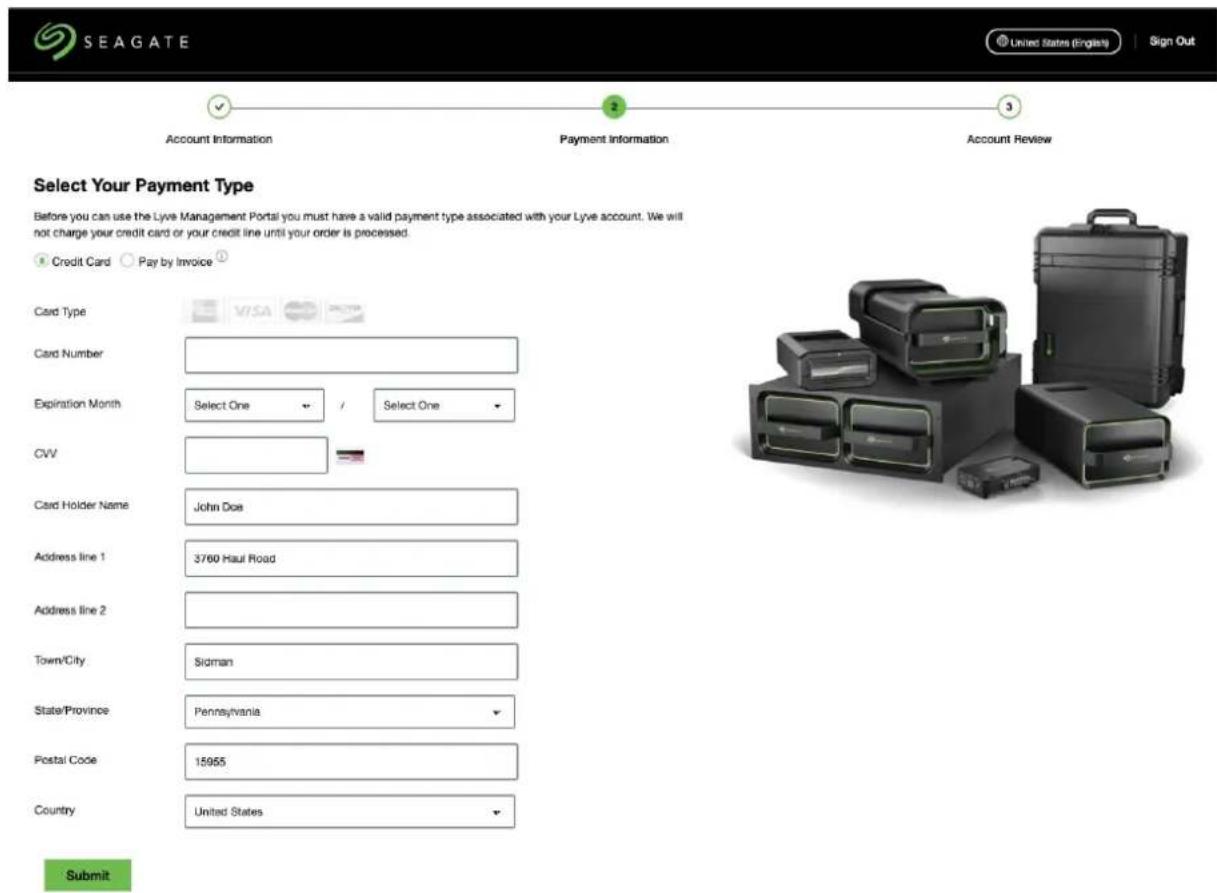 SEAGATE Lyve Mobile Shuttle - VAT ID - 1