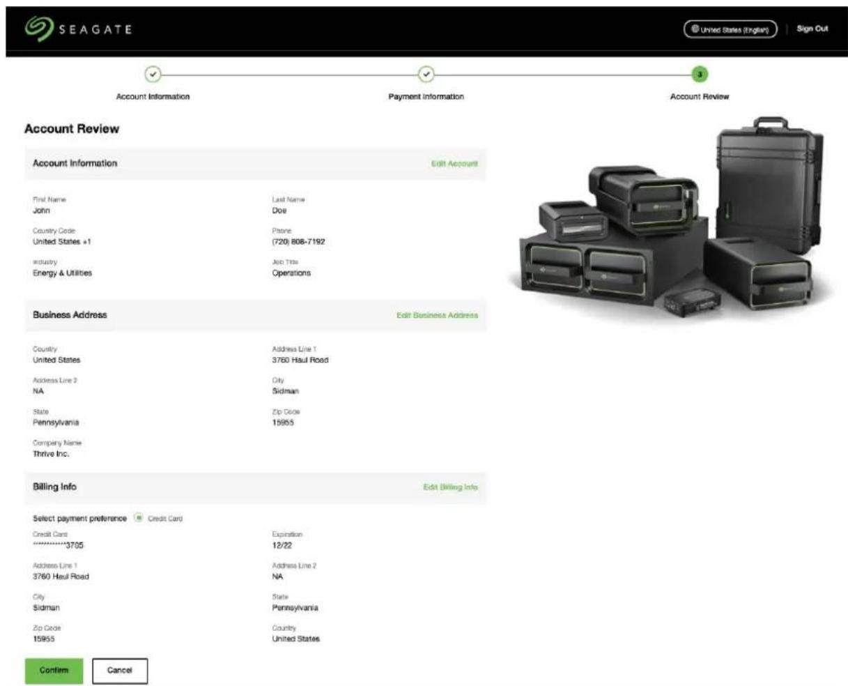 SEAGATE Lyve Mobile Shuttle - VAT ID - 2