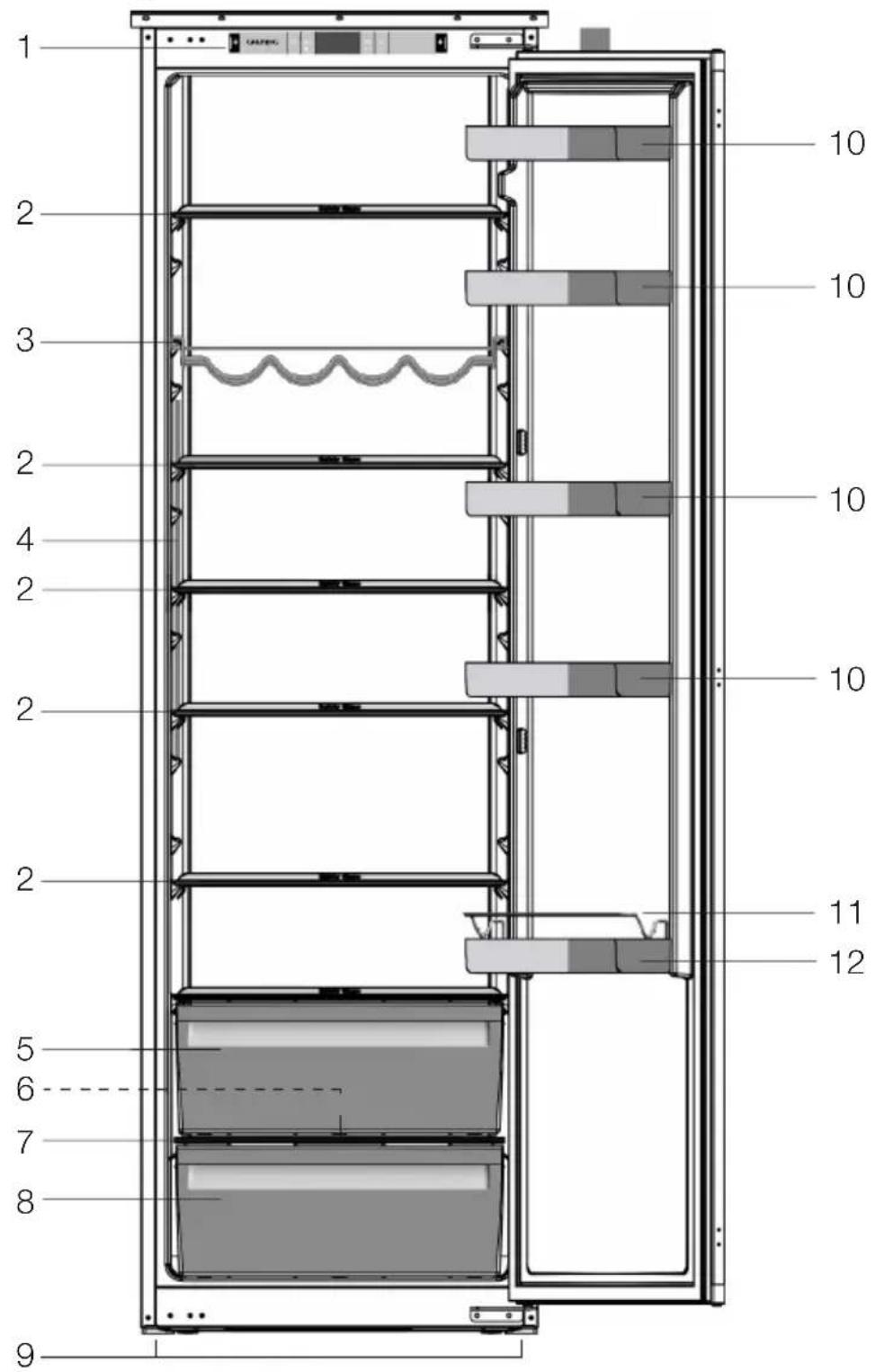 GRUNDIG GSMI25740N - Your refrigerator - 1