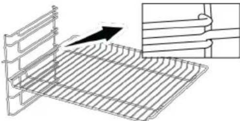 GRUNDIG GEBM11301XMP - On models with wire shelves : - 1