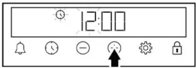 GRUNDIG GEBM11301XMP - Changing the time of day - 1