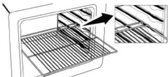 GRUNDIG GEBM11301XMP - On models without wire shelves : - 1