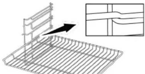 GRUNDIG GEBM11301XMP - On models with wire shelves : - 1
