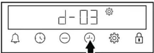 GRUNDIG GEBM11301XMP - Setting the display brightness - 2