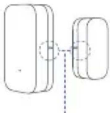 Aqara Door and Window Sensor - Installation - 2
