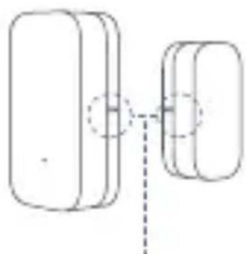 Aqara Door and Window Sensor - Montage - 2