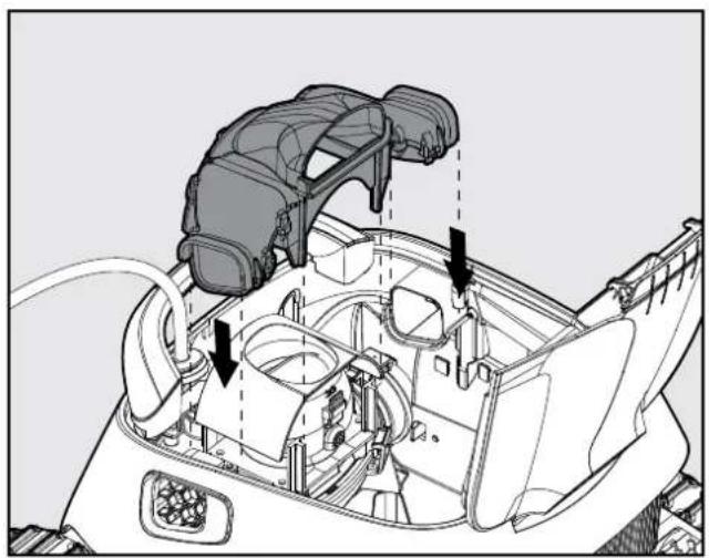 MAYTRONICS Dolphin Advantage ULTRA - Remontez le compartiment de l'hélice selon la procédure suivante : - 1