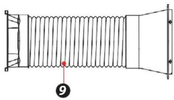 SereneLife SLPAC905W - Main Components - 2