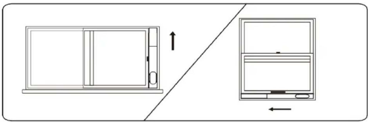 SereneLife SLPAC905W - Fix the plate to window - 1