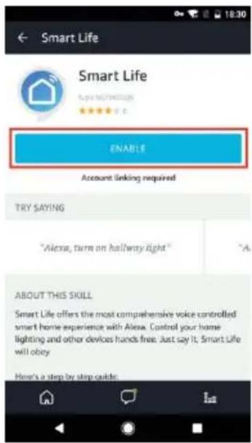 SereneLife SLPAC905W - Link Smart Life account to Alexa - 3