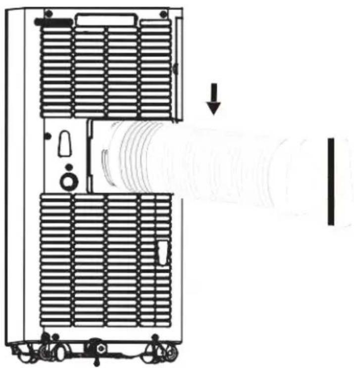 SereneLife SLPAC905W - Plakayı pencereye sabitleyin - 2