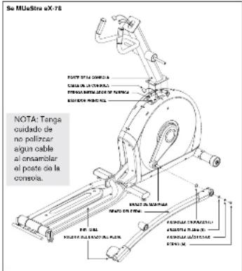 Horizon Fitness GS1050E - PaSo 3 DE ENSAMBLAJE - 1