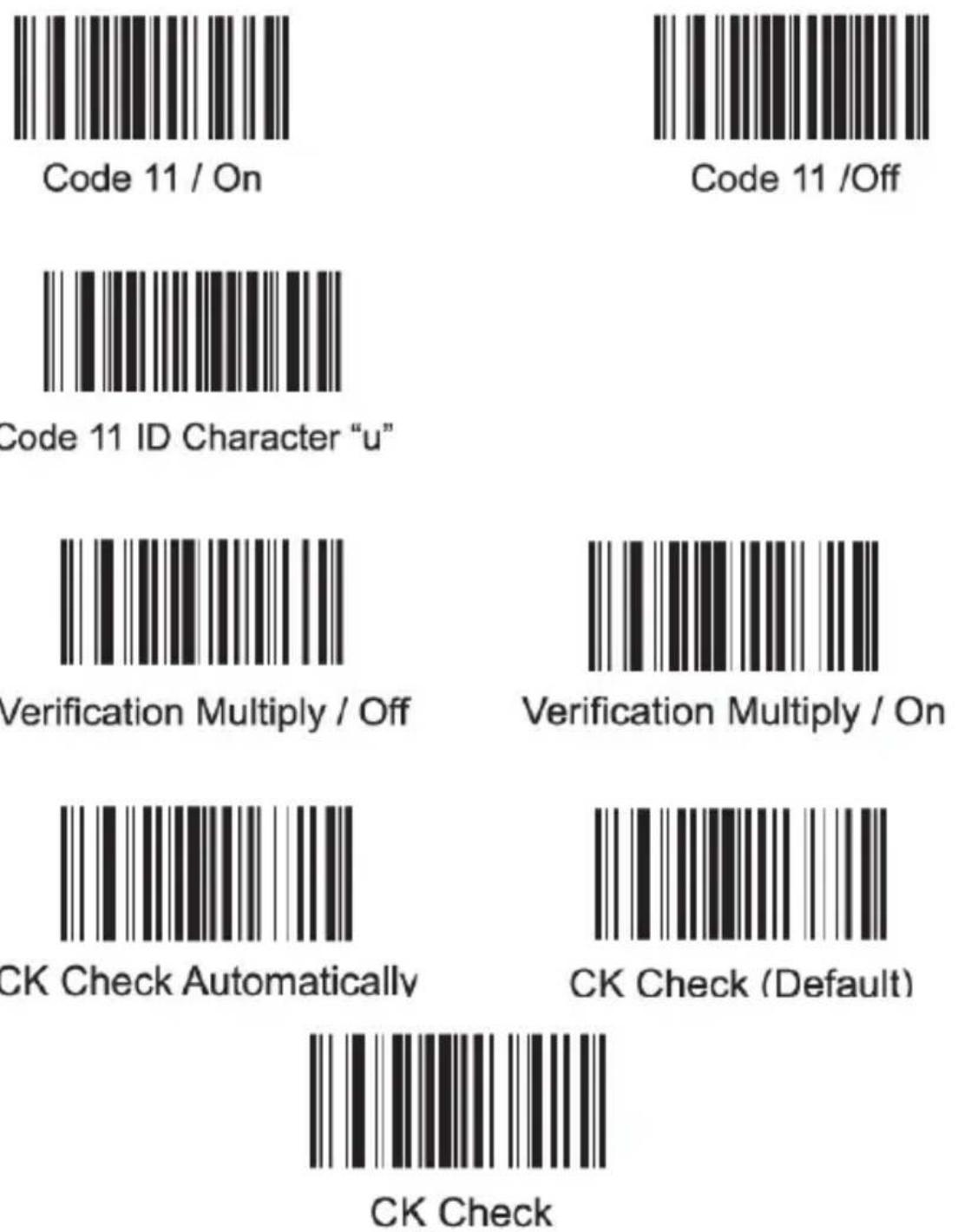 Aplic 302614 - Barcode settings - 66