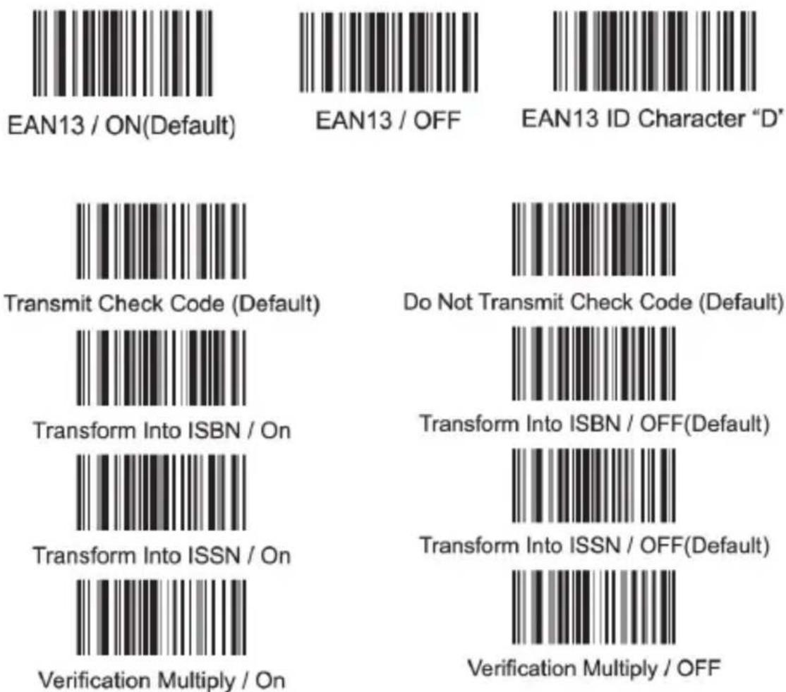 Aplic 302614 - Barcode settings - 27