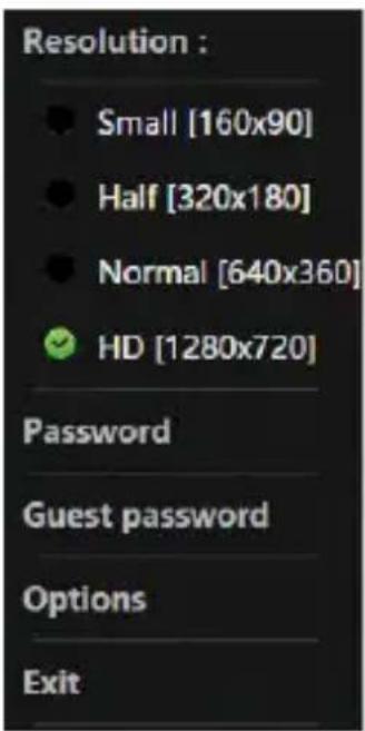 Aplic 301588 - Impostare la qualità video - 2