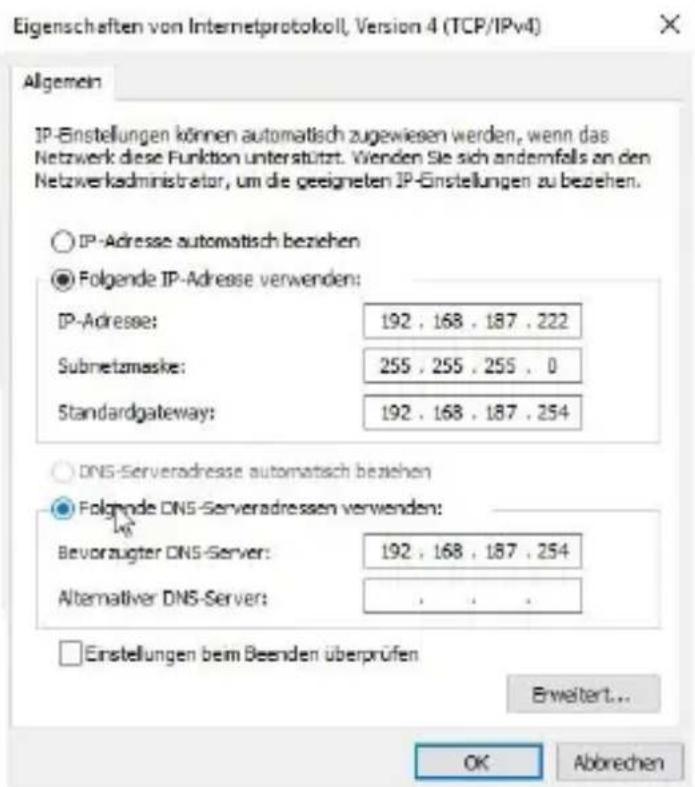 Aplic 301588 - Setting up via Ethernet - 2