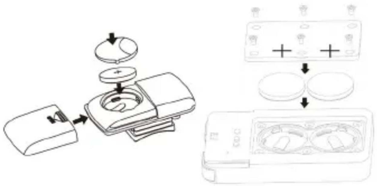 Aplic 305673 - Inserire la batteria - 1