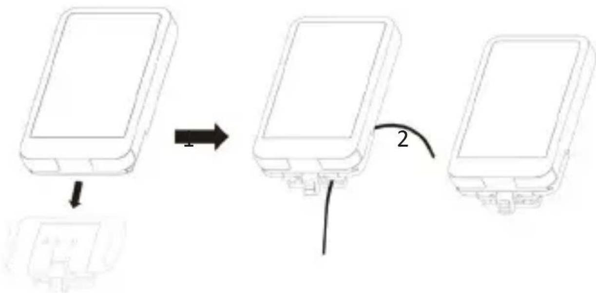 Aplic 305673 - Installing the bracket - 1