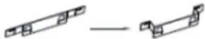 HAIER HATS6CBS2XWIFI - INSTALLATION(AIR DEFLECTOR): - 1